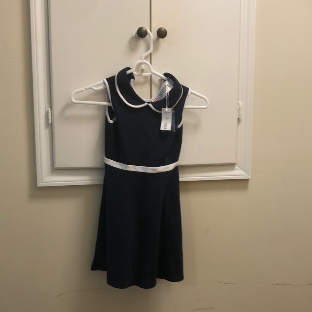 Jacadi new and never used navy dress